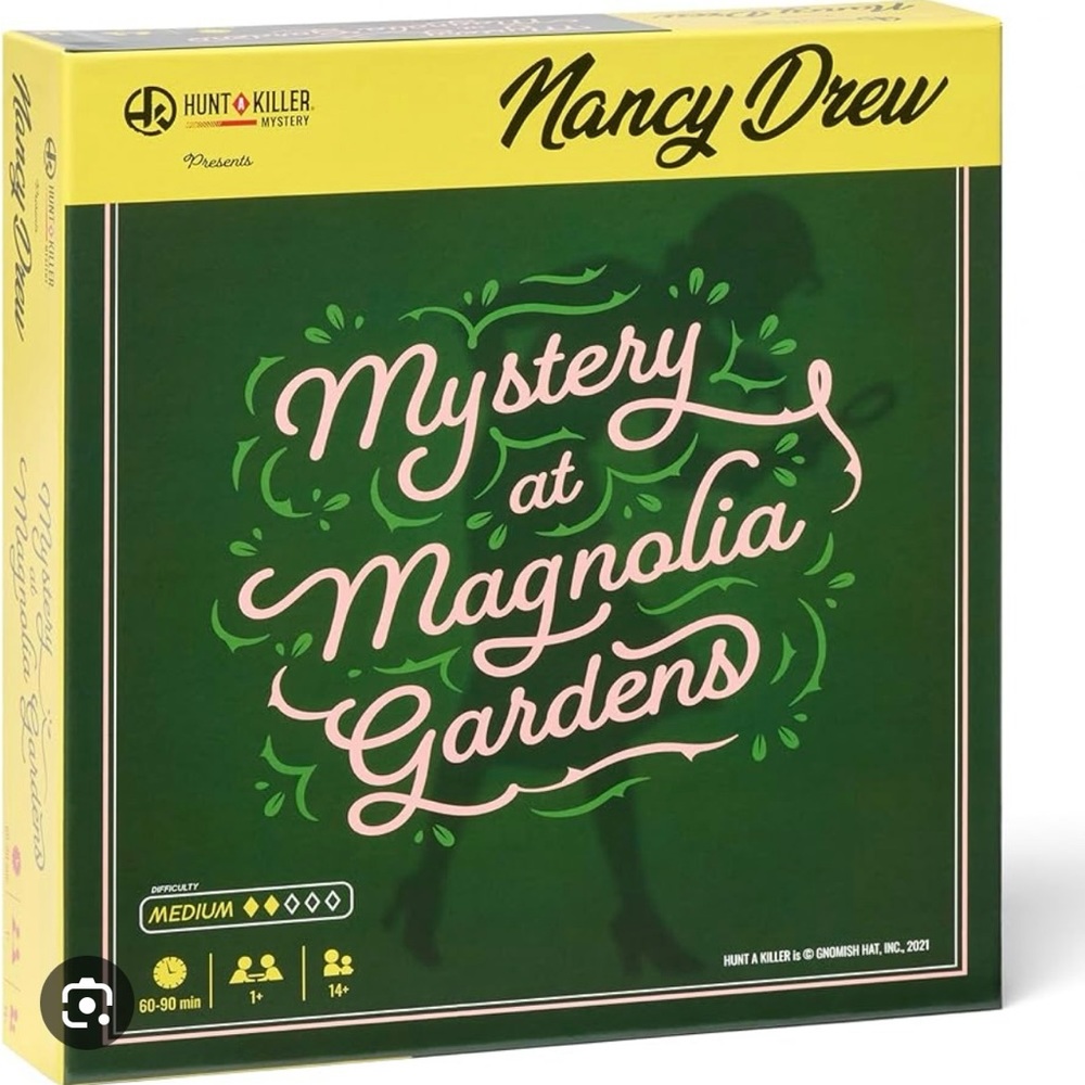 Hunt a killer game: Mystery at magnolia gardens